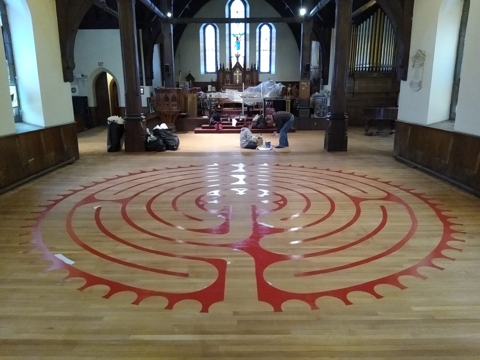 The Labyrinth - Trinity Church and COMMONS